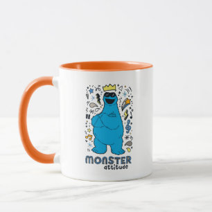 Mug Rue Sésame   Cookies Monster - Monster Attitude