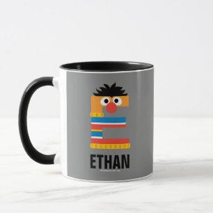 Mug Rue Sésame   E est pour Ernie