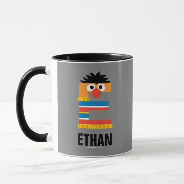 Mug Rue Sésame | E est pour Ernie (Gauche)