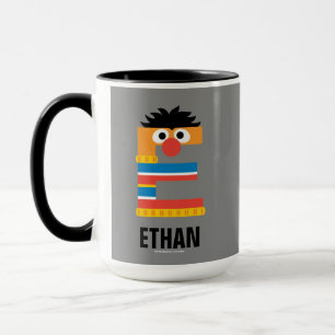 Mug Rue Sésame   E est pour Ernie