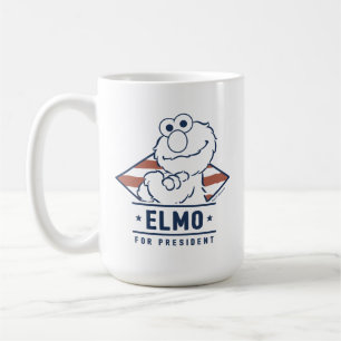 Mug Rue Sésame   Elmo pour Président Vintage