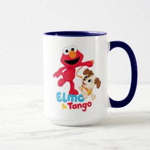 Mug Rue Sésame   Elmo & Tango Running