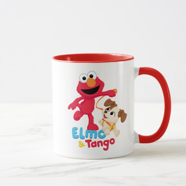 Mug Rue Sésame | Elmo & Tango Running (Droite)