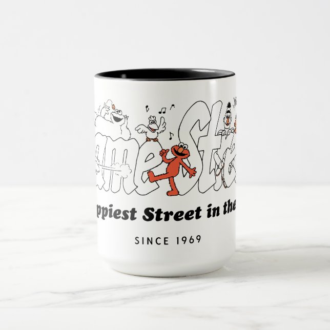 Mug Rue Sésame | La rue la plus heureuse du monde (Centre)