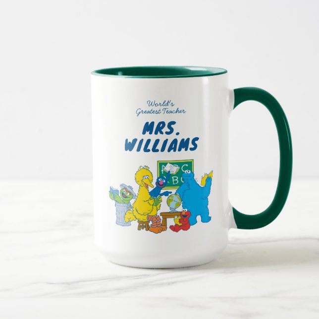 Mug Rue Sésame | Le plus grand enseignant du monde (Droite)
