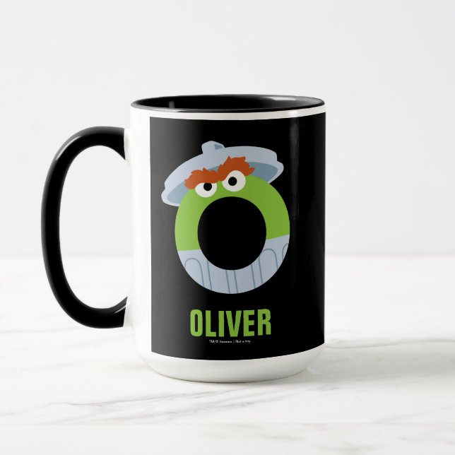 Mug Rue Sésame | O est pour Oscar (Gauche)