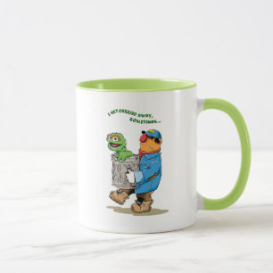 Mug Rue Sésame   Oscar & Bruno l'éboueur