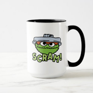 Mug Rue Sésame Oscar the Grouch Scram!