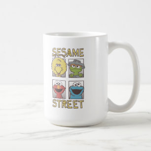 Mug Rue Sésame Personnage de BD Vintage