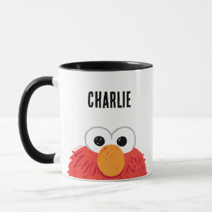 Mug Rue Sésame   Personnalisé Elmo Big Face