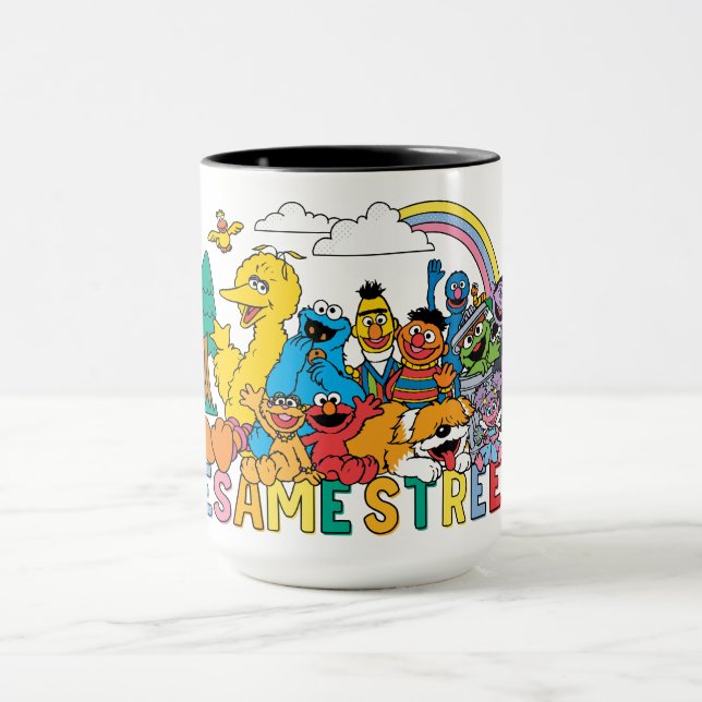 Mug Rue Sésame | Rainbow Wave (Centre)