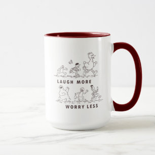 Mug Rue Sésame   Rire Plus S'Inquiéter Moins