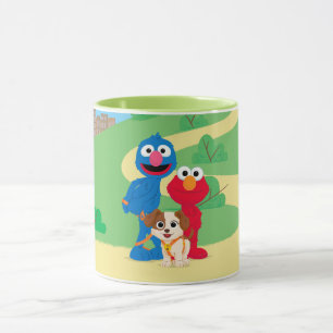 Mug Rue Sésame Tango Avec Grover & Elmo