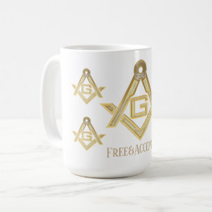Mug Ruée d'or masonique