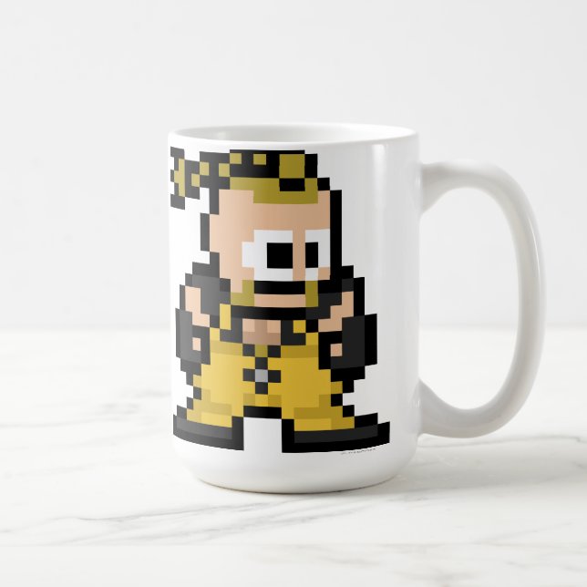 Mug Rufus à 8 bits (Droite)