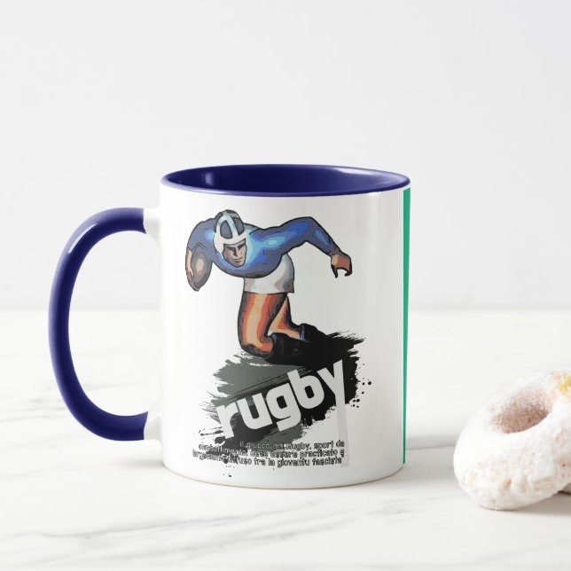 MUG RUGBY (Avec donut)