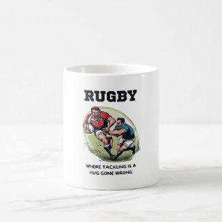 Mug Rugby Où S'Attaquer Est Un Gros Problème