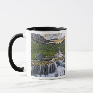 Mug ruisseau en cascade, parc national des Glaciers,