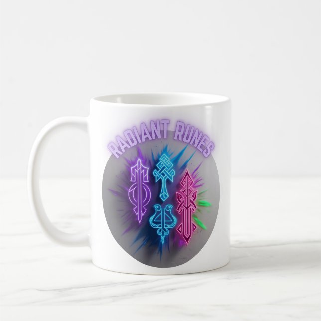 Mug Runes radiantes - Argument (Gauche)
