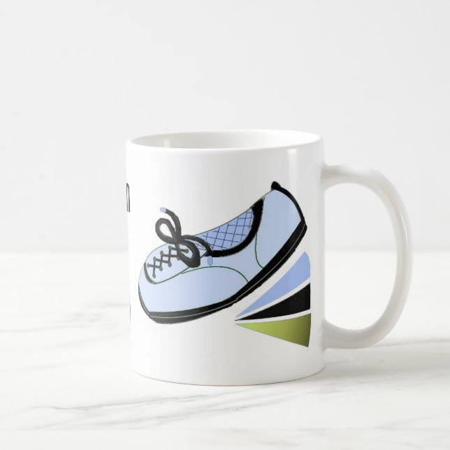 Mug Running Shoe - Né pour courir (Droite)