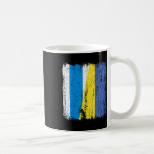Mug Russie libre Ukraine Drapeau moitié Opposition rus