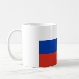 Mug Russie (russe) Drapeau