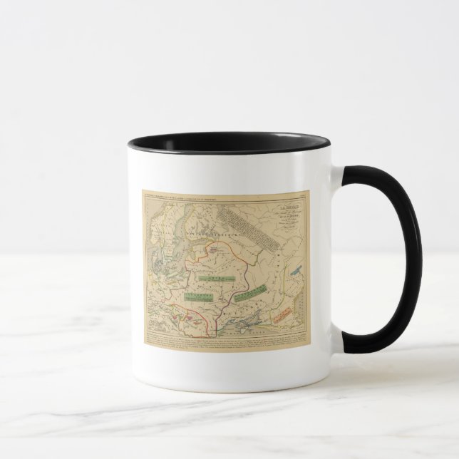 Mug Russie, Suède, Norvège (Droite)