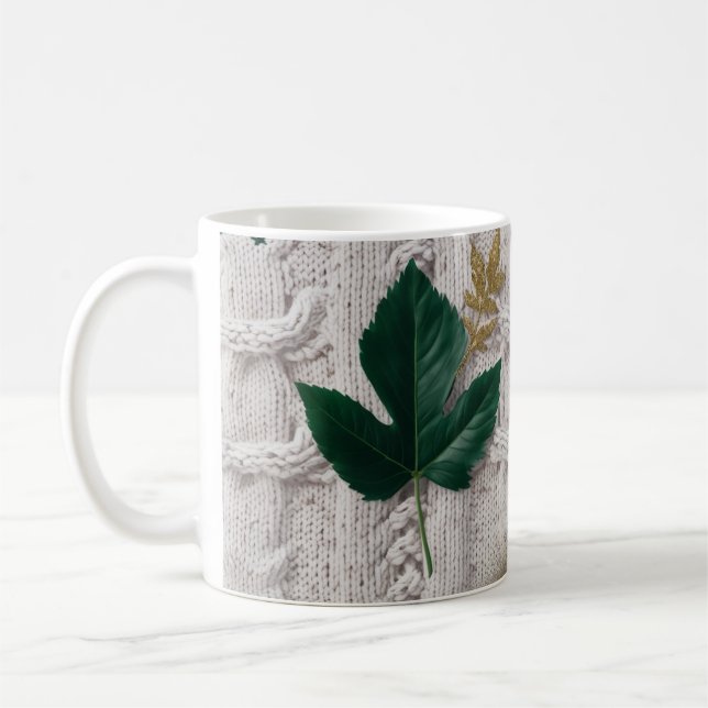 Mug Rustic Nordic Knit Pattern Product: Classic Fair (Gauche)
