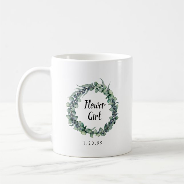 Mug Rustique Eucalyptus Berry Fleur Botanique (Gauche)