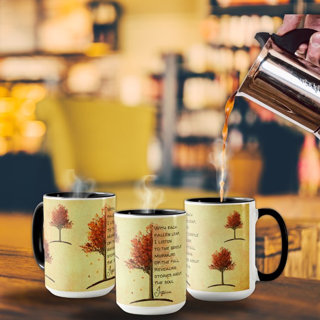 Mug Rustique Golden Fall Maple Tree Inspiration (Créateur téléchargé)