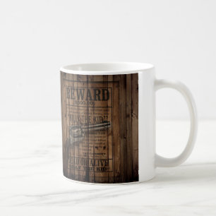 Mug rustique texas star cowboy western country double 
