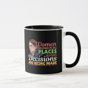 Mug Ruth Bader Ginsburg avocate féministe Juge