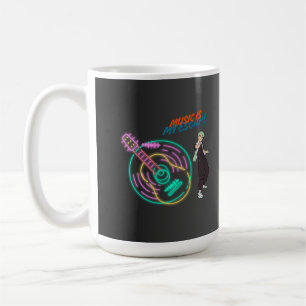 Mug Rythme Guitare – Conception de garçon d'anime