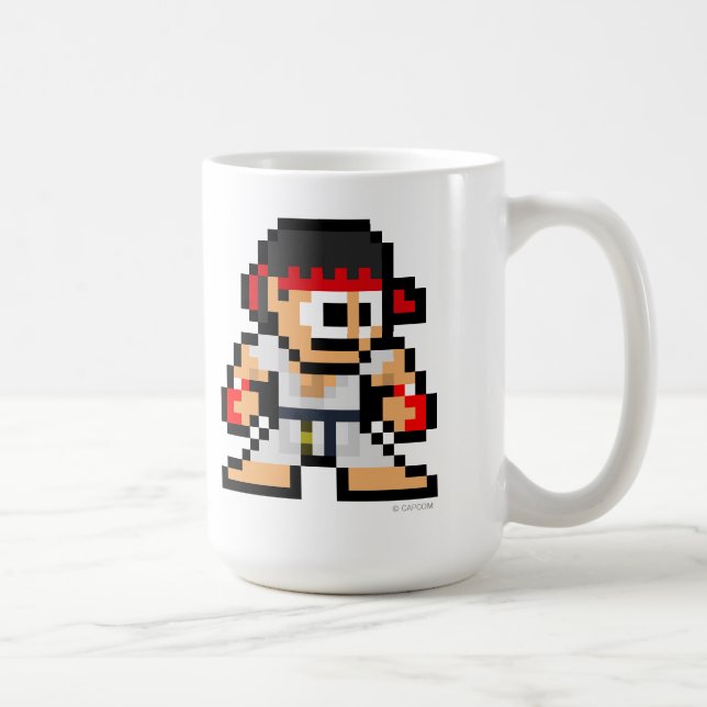 Mug Ryu à 8 bits (Droite)