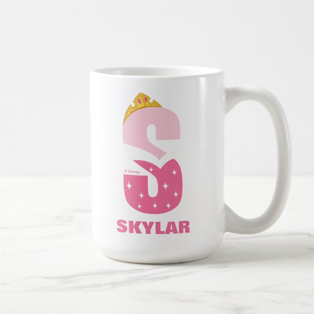 Mug S est pour la beauté dormante | Ajouter Votre Nom (Droite)