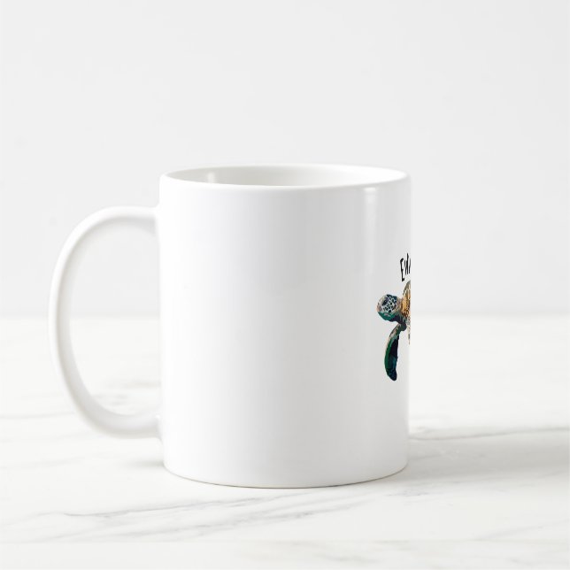 Mug S est pour la tortue de mer (Gauche)