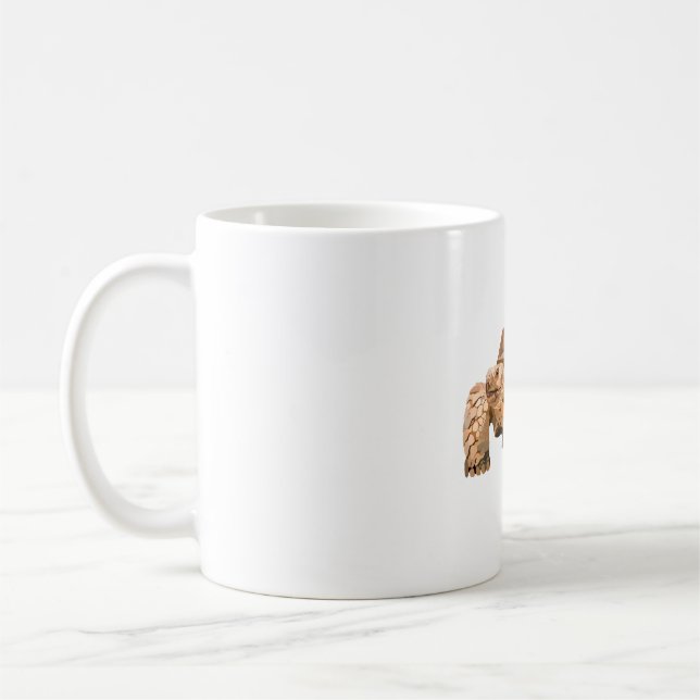 Mug S est pour Sulcata Tortoise (Gauche)