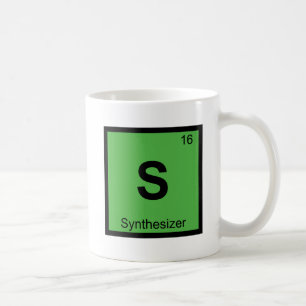 Mug S - Synthesizer Music Chimie Tableau périodique
