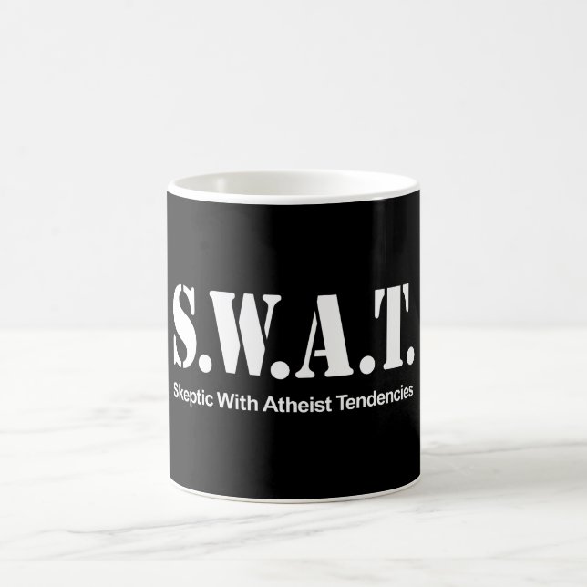 Mug S.W.A.T. (Sceptique avec des tendances athées) (Centre)