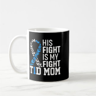 Mug Sa lutte est ma lutte T1d Maman Sensibilisation au