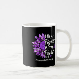 Mug Sa Lutte Est Ma Lutte Tournesol Fibromyalgie Aware