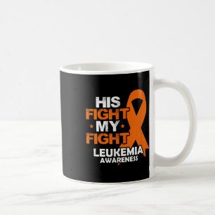 Mug Sa lutte ma lutte Sensibilisation à la leucémie Ru
