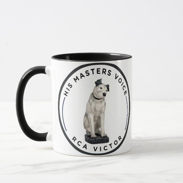 Mug Sa maîtrise de la voix RCA Victor (Gauche)