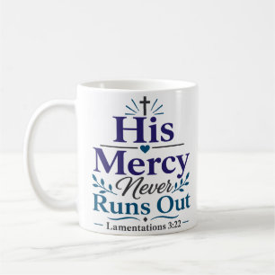 Mug Sa miséricorde ne s'épuise jamais - Verset des Lam