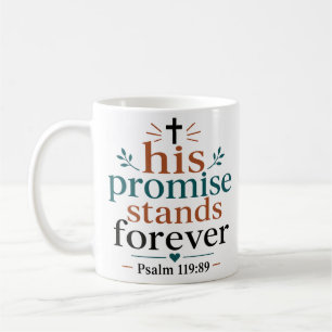 Mug Sa Promesse Dure Pour Toujours Verset Biblique Chr