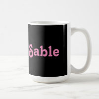 Mug Sable