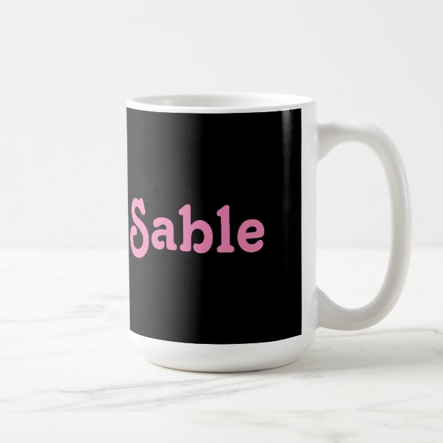 Mug Sable (Right)