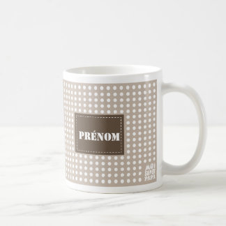 Mug sable à personnaliser - Moi Super Papa