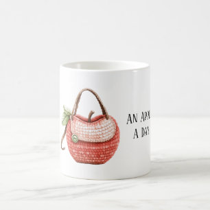 Mug Sac À Main Pomme Par Jour