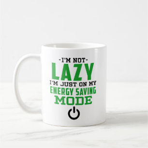 Mug Sacoche du mode d'économie d'énergie amusant